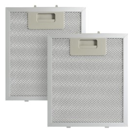 Range Hood Grease Filter Compatible with Whirlpool, Jenn Air, Kitchen Aid, 5-Layer Aluminum Mesh Grease Vent Filter 8.75 X 7.5 Inch-2Pcs,Replacement #W10727013 W10915369