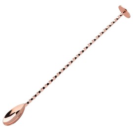 Copper Cocktail Mixing Spoon 10.5" (27cm)