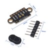 AITRIP 2pcs VL53L1X Laser Ranging Flight Time Sensor Module with