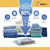 1ABOVE Pack of 6 Vacuum Compressed Storage Bags, Mould Moisture