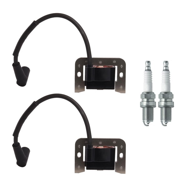 ENA Set of 2 Ignition Coil with Spark Plug 32-584-06-S