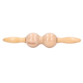 Wooden Meridian Massager Roll Stick Back Waist Neck Shoulder Spine Wood Massage Hammer Relieve Body Discomfort