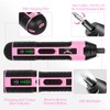 JENABOM Electric Screwdriver Pink, 3.6V Rechargeable Cordless Screwdriver, 5N.m Max
