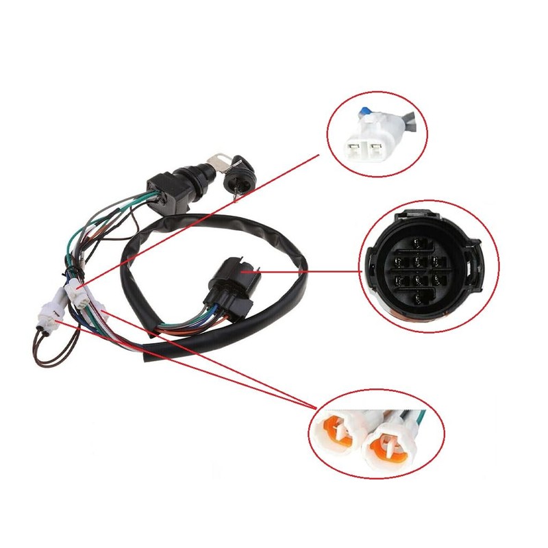 37110 93J00 Ignition Key Switch Assembly for Suzuki Outboard Remote