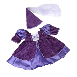 Medieval Princess Costume Teddy Bear Clothes Fits Most 14"-18" Build-a-Bear and Make Your Own Stuffed Animals