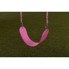 Standard Swingset Seat with Chains | Pink | 150lb Capacity