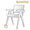 Wagner QuickClick® Chair Glides – Set of 8 Replacement Slider/'Natural