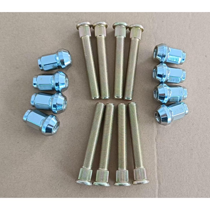 WANTONE RACING (3/8-24 * 2.68") Front Wheel Studs Bolts 7518654