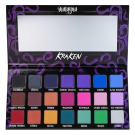 Malagna Cosmetics Paleta de Sombras de ojos Kraken 21 colores ultra pigmentadas