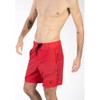 Spyder Pantalones Cortos híbridos para Hombre de 9 Pulgadas, Rojo,