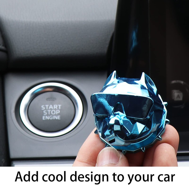 zipelo Car Push to Start Button Cover, Bully Dog Car