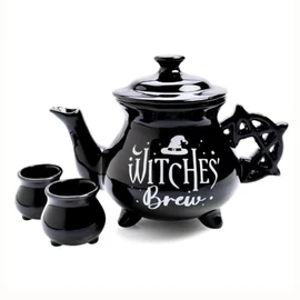 MDI Witches Brew Cauldron Tea Set