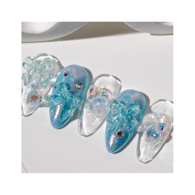 Pochit Fairy Holographic Nail Powder + 30 Parts / 포칫