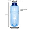 Acala Tritan Water Bottles Optimal Set Grip with Flower of