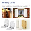 Stainless Steel Door Hinge 270 Degree Pack of 6 Door