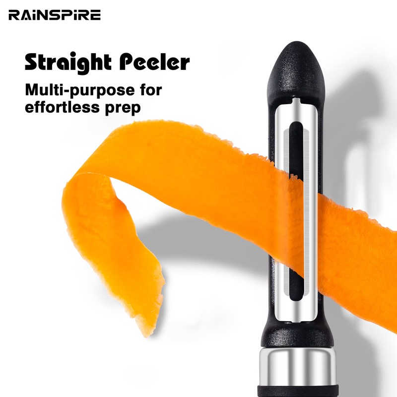Rainspire 3-Piece Peeler Set, Premium Swivel Vegetable Peeler, Kitchen Gadgets