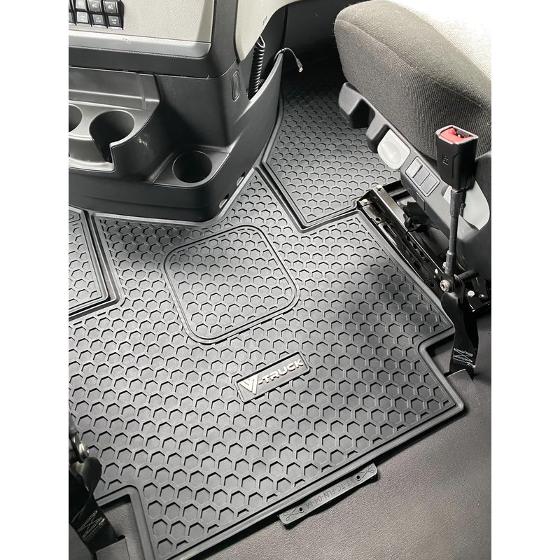 V-TRUCK CORP Rubber Floor MATS for Freightliner Cascadia 116 &