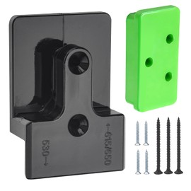 Leaf Blower Wall Mount Bracket with Battery Holders for EGO Power Plus 530 615 650 CFM LB5300 Heavy Duty Storage Hanger Organizer Accessories