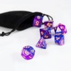 trpg 7 Dice Polyhedral Dice with High Quality Storage Iron