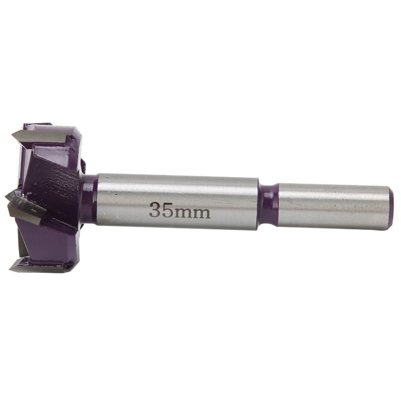 Concealed Hinge Jig Bit 3 Flute Woodworking Hole Punch Drill