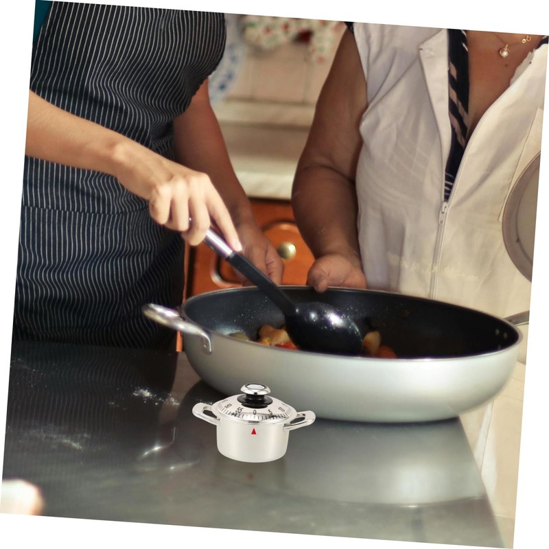 GRIRIW Modern Kitchen Timer 60-Minute Countdown Alarm for Cooking Learning