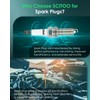 SCITOO Set of 4 iridium Spark Plugs Replacement for Hyundai