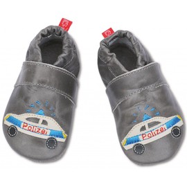Anna & Paul First Baby Shoes Police – Leather - - s (18/19)