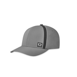 OGIO Shadow Core Badge Delta Hat (Small/Medium, Men's Headwear), Gray, Small/Large