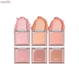 MUDE Flutter Blusher 5g, Color:07 Afternoon Coral