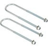 Leaf Spring U-Bolts for 2-1/2 Inch Axle Tube, 10 Inch