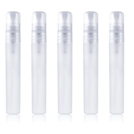 Cobee Mini Portable Spray Bottles, Refillable Perfume Bottles Travel Size Small Sample Empty Bottle Containers Travel Outings Spray Boxes Dispensers for Perfume Makeup Remover(5 Packs, 8ml/0.27 oz)