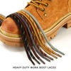 CCSOFTIME 2 Pairs Strong Work Boot Laces,Heavy Duty Boot Laces