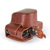 MegaGear Ever Ready Genuine Leather Camera Case Compatible with Nikon