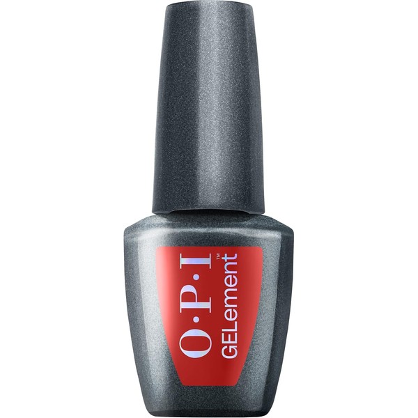 OPI GELement Single & Red-y | Opaque Bright Cool Red