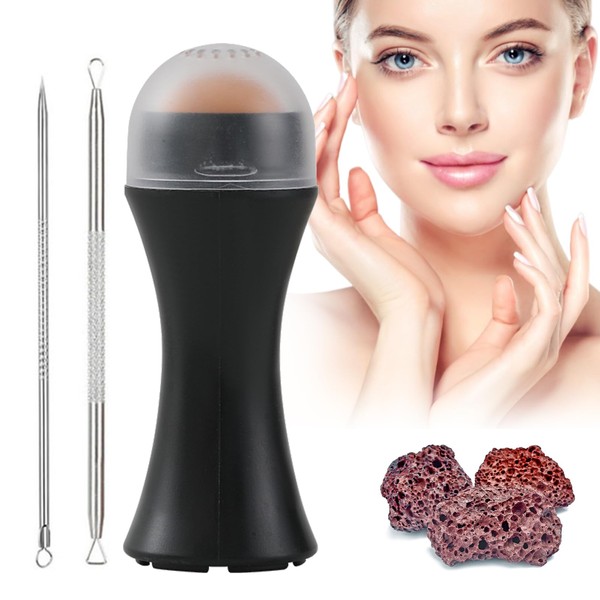Oil-absorbing roller, oil absorbing face roller, matte roller, natural volcanic