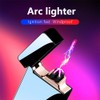 SKRFIRE Plasma Lighter Dual Arc Electric Rechargeable Lighter USB Cool
