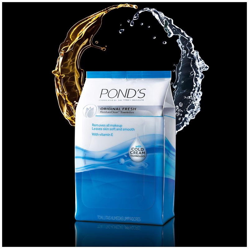 LIJA Pond's Makeup Remover Wipes Original Fresh 75 ct