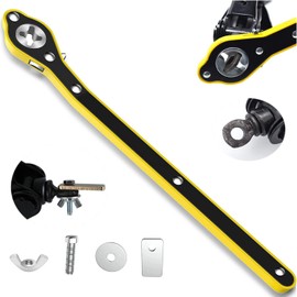 SZHRXC Auto Jack Ratchet Wrench of Labor-Saving Desigh, Car Jack and Lug Wrench, Handle Scissor Jack, Garage Tire Wheel Lug Wrench, for Motorcycle, Car, SUV and Other Vehicles.