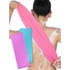 Exfoliating Washcloth Back Scrubber for Shower Korean Body Scrubber, His&Hers