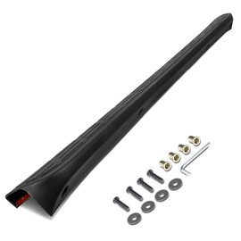 DNA Motoring Rear Tailgate Spoiler Cap Protector Compatible with 07-13 Sierra Silverado 1500/2500 / 2500HD / 3500 / 3500HD, ZTL-Y-0106