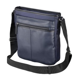 Hakuba Clutch (HAKUBA) Fineseed Tokyo CS2405 Men's Casual Shoulder Bag, Vertical Shape, 7 Pockets for Easy Organization, Shoulder Bag, Great for Casual Occasions such as Street Bra, Walks, Traveling