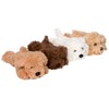 PixieCrush Stuffed Animals - Mommy Dog with 4 Stuffed Puppies