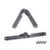 Pastlla 2 Pcs 180 Degree Rotatable Support Hinges, 9 Inch