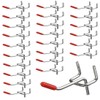 Daiilg 25x Single Hooks 50mm Board Slat Wall Retail Display