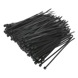 Sealey CT10025P200 Cable Tie 100 x 2.5mm Black Pack of 200