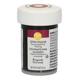 Wilton Burgundy Gel Icing Colour, 28.3 g