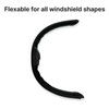 XVISUAL 2pcs OEM Quality Windshield Wiper Blades J-hook Bracketless Frameless