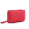 CHAOFANXI Women's Small Bifold Leather Purse for Women, Small and