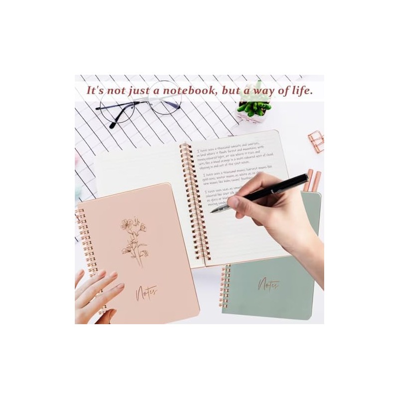 3pc Cuaderno Espiral Cuadernos Diarios Escuela Diario Lindo Spiral Notebook