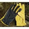 Gold Leaf DRY TOUCH Deluxe Leather Comfortable RHS Gardening Gloves